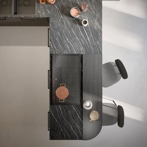 ตู้ครัวสั่งทำพิเศษ 100% ผลิตในอิตาลี พร้อมเคลือบเงาหรือเคลือบลามิเนต สำหรับการส่งออกขายปลีก - Product Image 3