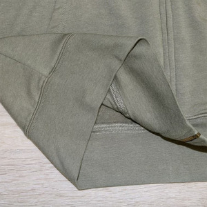 High Quality Men's Hoodie Zipper <b>Up</b> Long Sleeve Two Pocket Custom Color Street Wear Hoodies Sweatshirt For <b>Boy</b> - Product Image 4