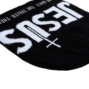 Gorros de Punto Antiencogimiento de la Mejor Calidad, Precio Económico, Última Moda, Cómodos, con Logotipo Personalizado, Gorros de Jacquard - Product Image 6