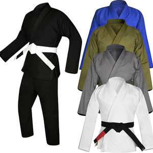 Uniforme de karaté le plus vendu pour adultes qualité supérieure manches longues sport Kimono De Jiu Jitsu vêtements d'arts martiaux de haute qualité - Product Image 1