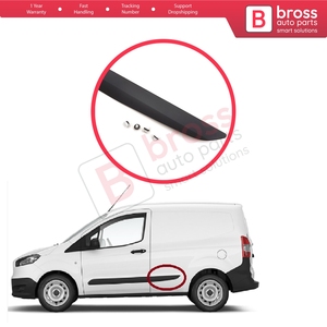 Moldura de panel de puerta corredera trasera izquierda BSP1218-1 para Transit Tourneo Courier MK1 B460 2014-2023 1854160 - Product Image 5