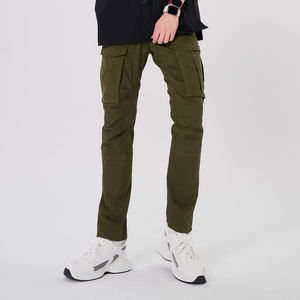 Pantalones Cargo Jogger Rectos para Hombre, Diseño Multibolsillos Personalizado, Estilo Urbano, Moda Deportiva Casual para Exteriores 2026 - Product Image 4