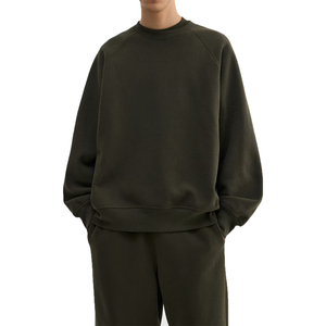 Sweat-shirt en molleton à col rond pour homme, coupe classique, de haute qualité, personnalisable avec logo, chaud pour l'hiver, streetwear épais, OEM - Product Image 2