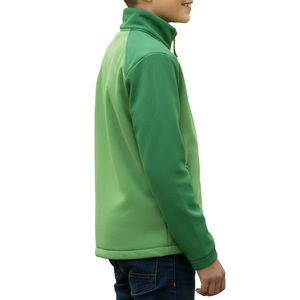 Veste polaire d'hiver pour enfants de haute qualité avec fermeture éclair, vêtement chaud pour les activités de plein air en saison froide, doux et confortable - Product Image 2