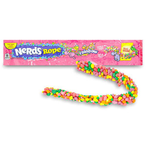 Caramelos masticables con sabor a fresa Wholesale Nerds Candy Fruits Rope 1.75oz 50g para distribuidores de snacks novedosos, exportación global - Product Image 4