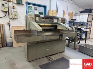 Guillotine à papier Polar 92 EM - Machine à couper le papier - En vente - Product Image 2