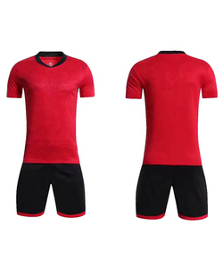 Nuevo último diseño 100% poliéster uniforme de fútbol nuevo estilo niños uniforme profesional Premium alta calidad - Product Image 4
