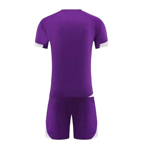 Ensemble de maillots de football France 100% polyester sublimé personnalisé Nouveau design Haut respirant à séchage rapide pour adultes - Product Image 5
