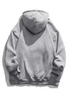 Personalizado Hombres DTG DTF Sublimación Rhinestone Sudaderas con capucha Streetwear Pullover Sudadera Moda OEM ODM Fabricante - Product Image 2