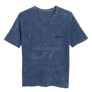 เสื้อยืดสำหรับผู้ชายซักกรดระบายอากาศได้ดีเสื้อยืดสำหรับผู้ชายซักได้โลโก้ออกแบบได้ตามต้องการ - Product Image 6