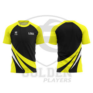 Venta al por mayor camiseta unisex 100% poliéster Spandex tejido personalizado impresión por sublimación diseño de logotipo de gran tamaño para los hombres - Product Image 4