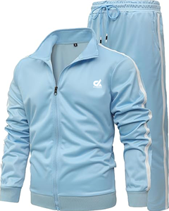 Chándal atlético de 2 piezas para hombre-Ropa deportiva cómoda de poliéster para entrenamiento, correr y fitness personalizable - Product Image 3