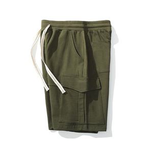 กางเกงขาสั้นลำลองแฟชั่นสไตล์อเมริกันสำหรับผู้ชายกางเกงผ้าคอตตอนสำหรับใส่ในฤดูร้อนสินค้าจากผู้ผลิตผมตรงแบบหลวม - Product Image 4