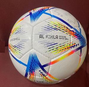 Ballon de football en cuir PU taille 5, cousu à la main et à la machine, haute qualité, pour entraînement et match en intérieur/extérieur, en stock - Product Image 4