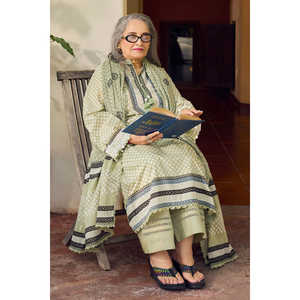 Ensemble de costume imprimé 3 pièces pour femmes avec dupatta, modèle CL-62103B - Product Image 1