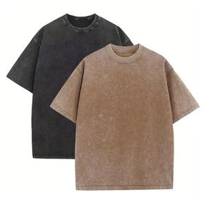 Vêtements de sport, vêtements d'entraînement pour la salle de sport, vêtements teints en pièce, t-shirts de sport pour hommes, coupe classique, vêtements de sport longs, séchage rapide, polaire unisexe - Product Image 1