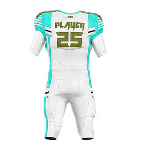 Camiseta de fútbol americano de último estilo para hombre, camisetas de sublimación al por mayor, manga corta, transpirable, de talla grande, características - Product Image 6