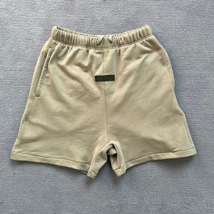 Shorts pour hommes écologiques en toile de style French Terry, décontractés, amples, à séchage rapide, respirants, taille haute, pour les activités sportives de rue - Product Image 3