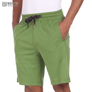 Pantalones Cortos Deportivos de Algodón Grueso para Hombre, Pantalones Cortos Deportivos Transpirables de Felpa Francesa para Correr, Ecológicos y Lisos - Product Image 2