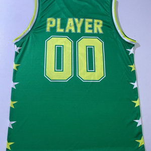 ชุดบาสเก็ตบอลแบบไม่มีแขน ระบายอากาศได้ดี แห้งเร็ว ดีไซน์ทันสมัย ผลิตตามขนาดที่ต้องการ ผ้าเนื้อนุ่มสบาย ระบายอากาศได้ดี - Product Image 3