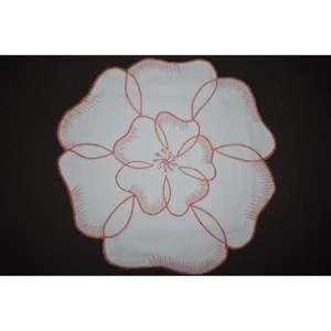 Mantel Rectangular de Algodón con Borde Festoneado, Colores Personalizables, para Decoración del Hogar y Cafeterías - Product Image 1