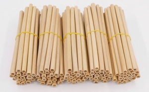 Pajitas de bambú sostenibles Pajitas naturales ecológicas reutilizables para una vida ecológica sin plástico - Product Image 4