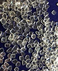 3-5มม. สีขาว Moissanite เหลี่ยมเพชรพลอยหลวมชิ้นสำหรับแหวน9มม. คริสตัลอัญมณีธรรมชาติ - Product Image 1