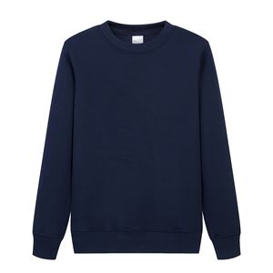 Sweat-shirt oversize à col rond pour femme en coton 100% personnalisé 2026, uni et teint - Product Image 2