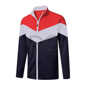 Chaqueta de chándal para hombre, Sudadera ligera con cremallera completa para exteriores, chaqueta de Golf informal de manga larga a la moda, prendas de vestir exteriores versátiles - Product Image 1