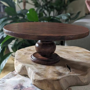 แท่นวางเค้กวันเกิดรูปทรงโค้งมนสำหรับงานเลี้ยงฉลองเค้กทำด้วยมือไม่เหมือนใคร - Product Image 1