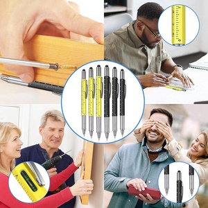 Bolígrafo Multifuncional Promocional de Metal Ecológico con Recubrimiento en Aerosol, Retráctil, con Pantalla Táctil, Logotipo Personalizable, 1.0 mm - Product Image 6