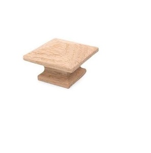 Square Shape Wooden Knobs and Furniture and Cabinet <b>Door</b> Drawer Pull Matt Kitchen Wooden Handle Pull Furniture - Product Image 3