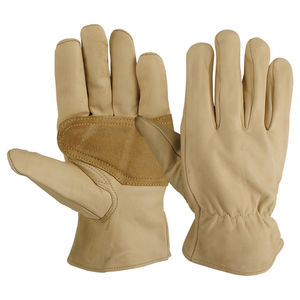 Guantes de Trabajo de Invierno de Cuero con Forro Polar, Duraderos, Resistentes a Pinchazos y Abrasión, de Piel de Vaca, Extra Grandes, Personalizados para Hombre, PK - Product Image 1