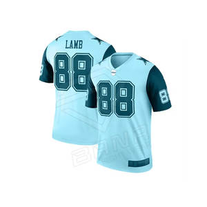 Elegantes uniformes de fútbol americano sublimados, totalmente personalizados, bordados, camisetas de fútbol americano de alta calidad - Product Image 2