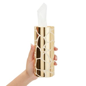 Wholesale Custom Printed Round Cylindrical Soft Printed Canned Facial <strong>Tissue</strong> Paper <strong>Tube</strong> Car <strong>Tissue</strong> Paper <strong>Tube</strong> Box Packaging - Product Image 3