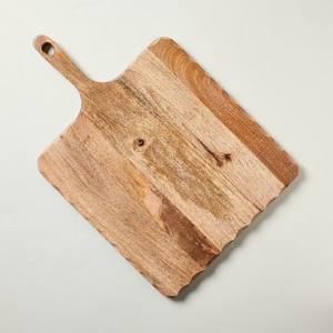 Planche à servir en bois tendance, planche à découper rectangulaire en bois, planche à découper en bois de manguier, planche à servir en bois minimaliste - Product Image 2