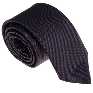 Cravate de luxe pour homme en microfibre de 3 pouces, couleur unie, durable, de haute qualité, avec logo personnalisé, emballée, cadeau élégant - Product Image 4