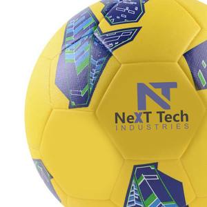 Next Tech Nouveau style Technologie hybride de football Ballon de match professionnel Matériau de texture en TPU Conception personnalisée et logo personnalisé - Product Image 4
