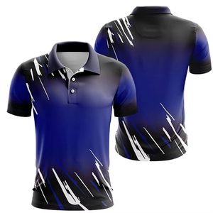 Camiseta Polo Sublimada para Hombre a Precio Razonable, de Alta Calidad, Antiarrugas, con Logotipo Personalizado Impreso por Sublimación, Color Sólido - Product Image 2