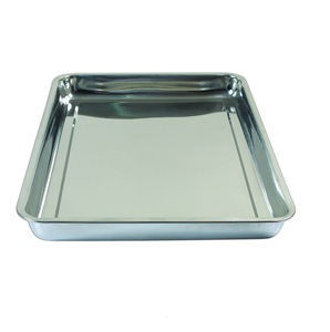 Bandeja de servicio de metal de diseño martillado y elegante, bandeja de servicio de metal de forma personalizada de diferentes tamaños chapada en cobre, aspecto moderno - Product Image 2