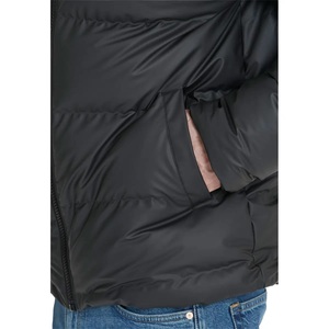 Chaqueta de Invierno Acolchada para Hombre, Negra, con Logotipo Personalizado, 2026 - Product Image 5