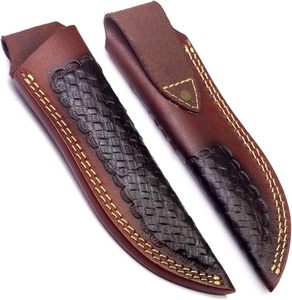 Premium <b>Long</b> Handmade Genuine Leather Universal Customizable <b>Knife</b> Sheath OEM Wholesale B2B Manufacturer 3-Year Warranty TOP - Product Image 4