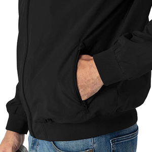 Nuevo diseño de invierno chaqueta de bombardero de los hombres al por mayor Zip up chaqueta de invierno Casual algodón cuerpo OEM chaqueta de bombardero para los hombres - Product Image 5