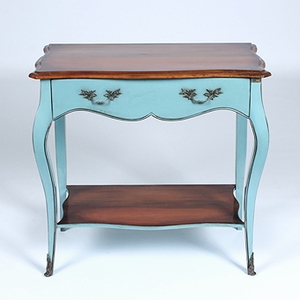 โต๊ะไม้มะฮอกกานีหมายเลข 8300 ตู้ 2 ลิ้นชัก ดีไซน์แบบดั้งเดิม สำหรับตกแต่งบ้าน งานตกแต่งอย่างประณีต - Product Image 2