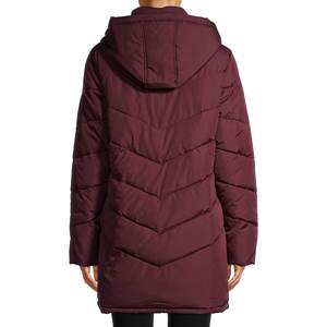 Veste matelassée de haute qualité sur mesure pour femmes en toile remplie de coton décontractée de taille plus prix de gros - Product Image 3