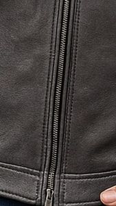 100% แจ็คเก็ตหนังวินเทจคุณภาพสูงสำหรับผู้ชาย, เสื้อโค้ทอบอุ่นปกซิปปิดสำหรับสวมใส่ทุกวันในฤดูหนาว - Product Image 5