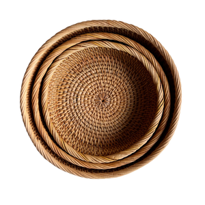 3 Tier Rattan Basket Using Style Customized Package Handwoven Material Design Kitchen Rattan Basket 1 Made in Vietnam - Product Image 6