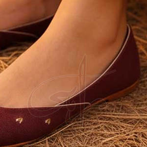 Khussa para Mujer de Color Sólido, Diseño Único, Antideslizante, Parte Superior de Yute, Suela Antideslizante, Alta Calidad, Venta Directa de Fábrica - Product Image 6