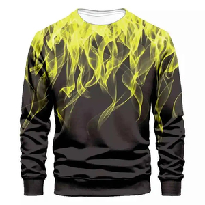 Sweat-shirt en molleton personnalisé avec logo pour homme 2026, anti-rétrécissement, tricoté, doublé, respirant, coupe-vent, séchage rapide, sportif d'été - Product Image 1