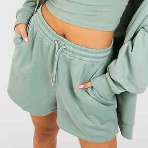 Hot Sale Women's High Waist <b>Gym</b> <b>Shorts</b> Custom Made Breathable and Comfortable Casual Fashion Fitness Clothing - Product Image 3